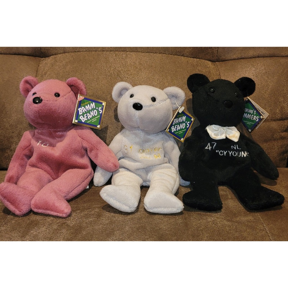 3 1998 Bamm Beano's Bears Jones, Maddux, Glavine